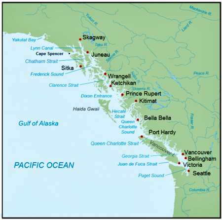 cities of the Inside Passage